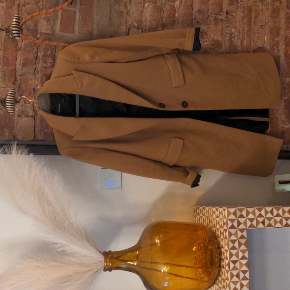 Zara camel coat